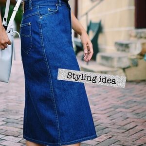 Lena Denim Skirt Size 10